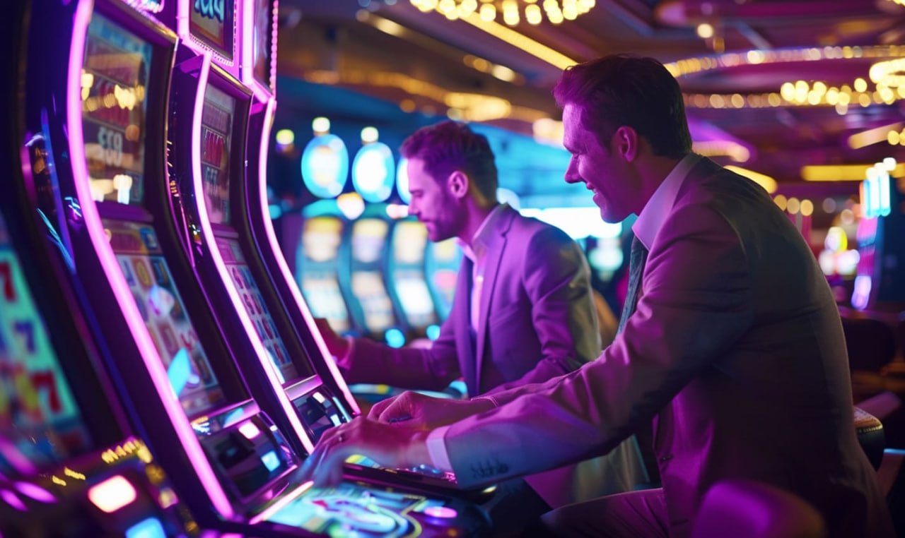 royal9999 Slots နှင့် Casino ဂိမ်းများ ကစားနေသောမြင်ကွင်း